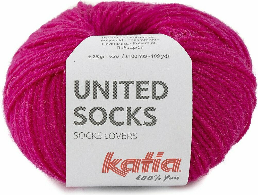 Katia United Socks 15 fuksia