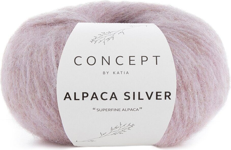 Katia Alpaca Silver 252 hempeä vaaleanpunainen