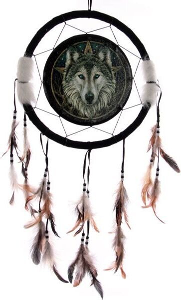 Lisa Parker unisiepparit Wolf Head halk 33cm