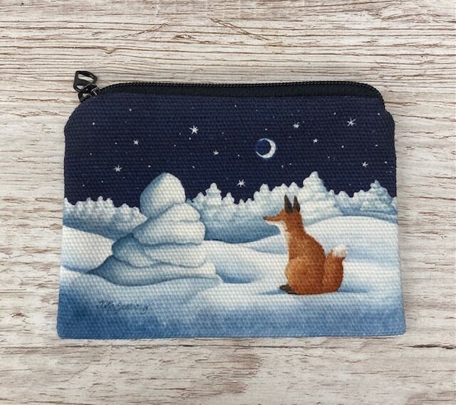 Katja Saario Kettu-pussukat Talviyö (pieni)