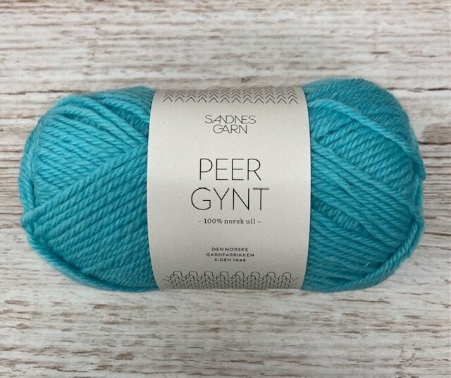 SandnesGarn Peer Gynt 7213 turkoosi
