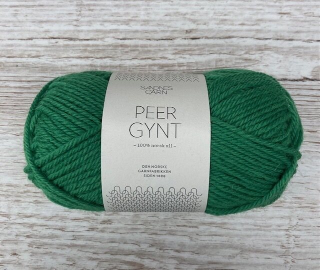 SandnesGarn Peer Gynt 8236 reipas vihreä