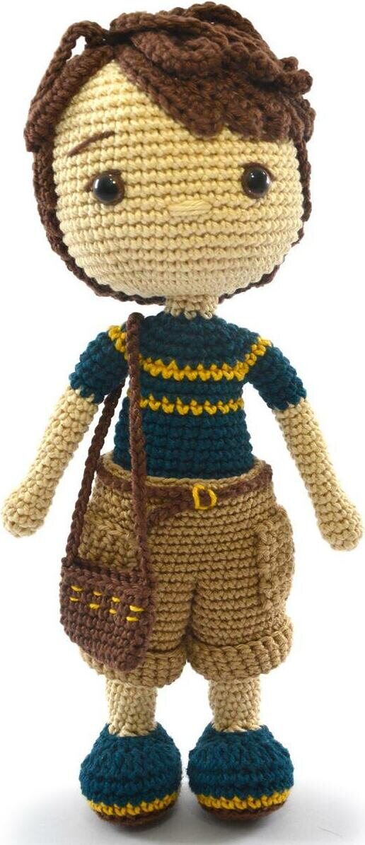 Amigurumi-pakkaus Nukke Daniel