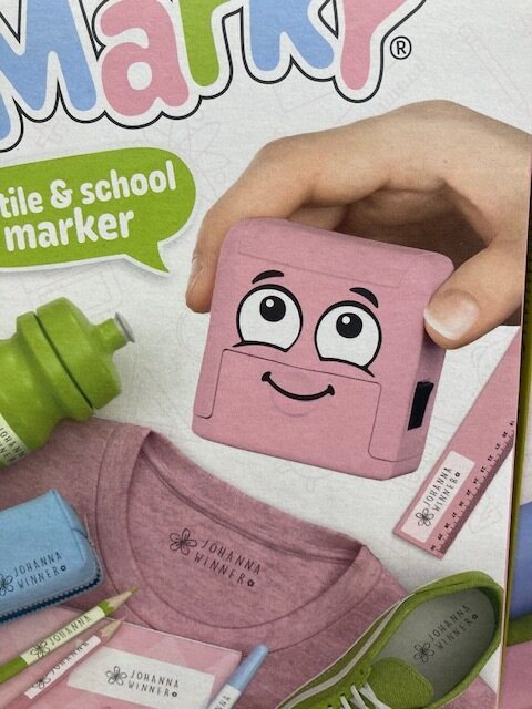 DIY Marky-kangasleimasin Punainen