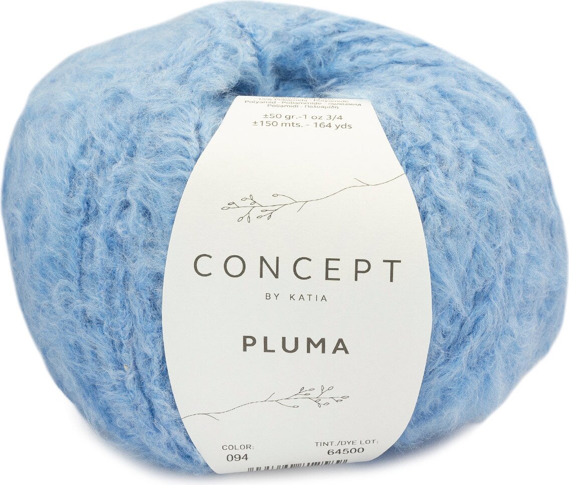 Katia Pluma ja Pluma degrade 094 taivaansininen