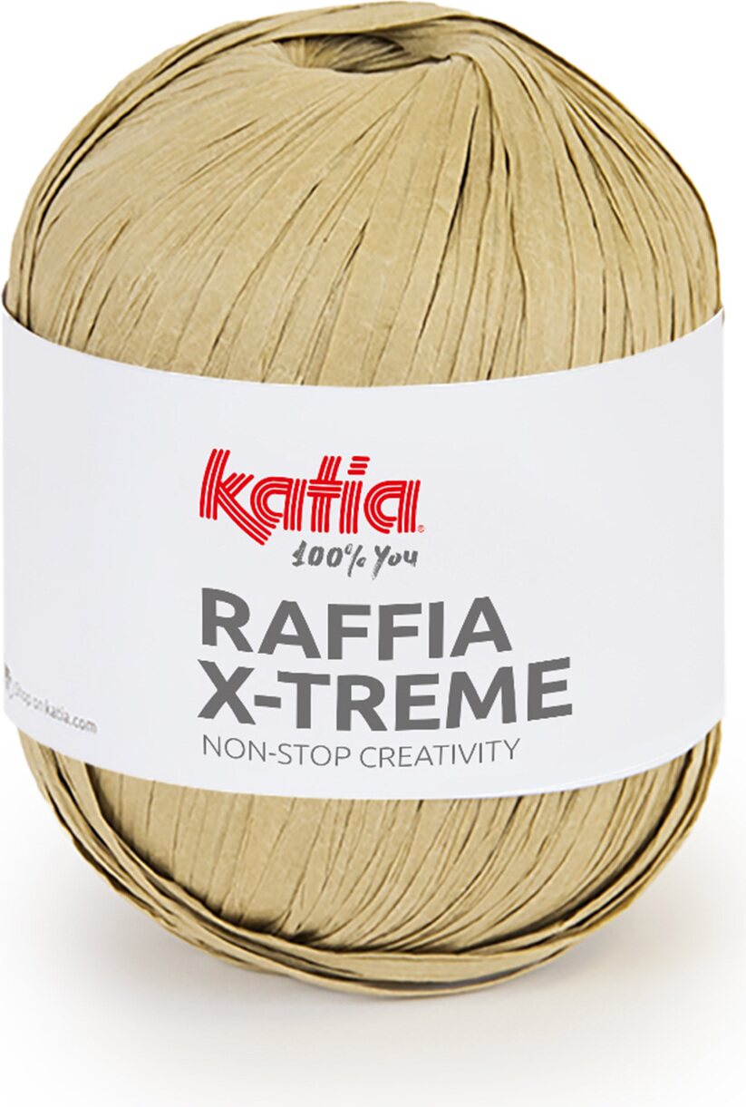 Katia Raffia x-treme 105 safarinvihreä