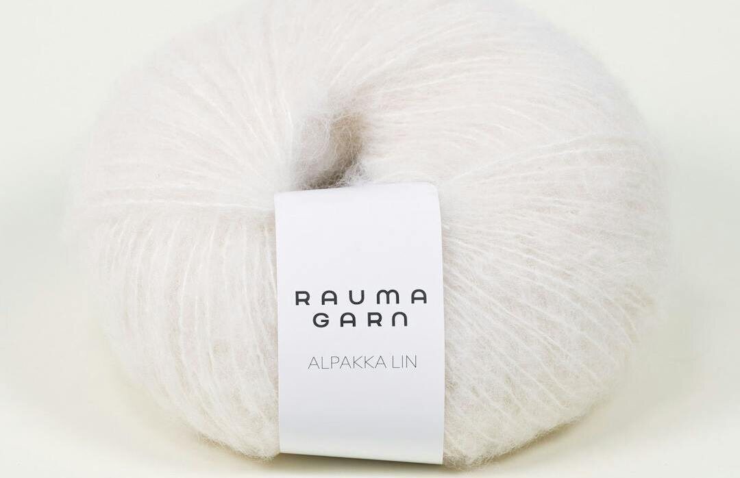 Rauma Garn Alpakka Lin 811 white
