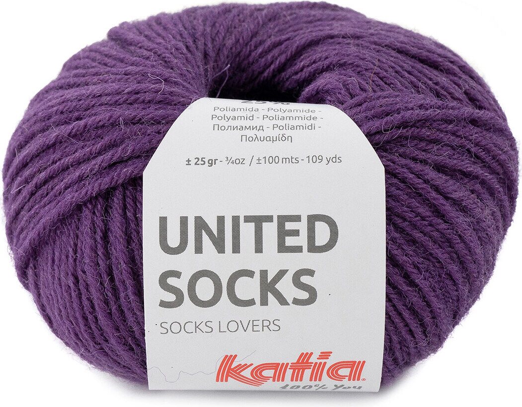 Katia United Socks 13 violetti