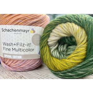 Schachenmayr Wash+Filz-it moniväriset