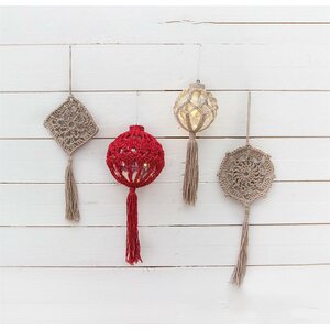 Macrame glitter