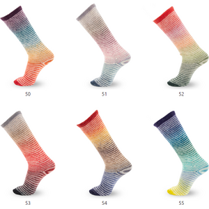 Concept by Katia Rainbow Symmetric Socks & more