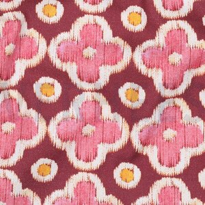 Verhees Textiles Canvas digital abst. bordeaux