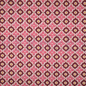 Verhees Textiles Canvas digital abst. bordeaux