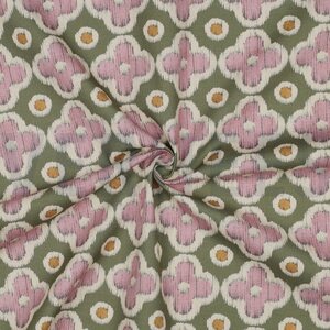 Verhees Textiles Canvas digital abst. mauve