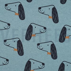 Verhees Textiles Melange dogs, savun harmaa