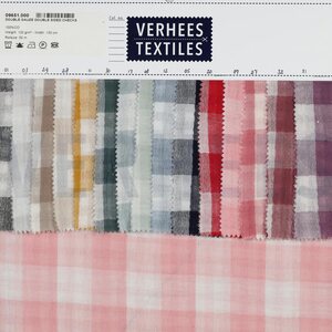 Verhees Textiles Double gauze, ruudulliset