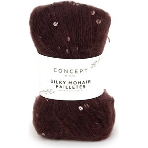 Concept by Katia Silky mohair pailletes