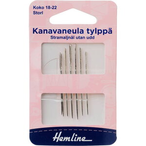 Hemline Kanavaneula, tylppä
