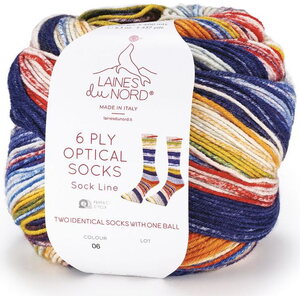 Laines du Nord Optilcal Socks 6-ply