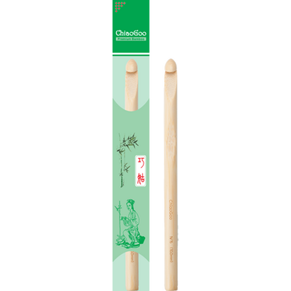 ChiaoGoo Paksut bambuiset virkkuukoukut