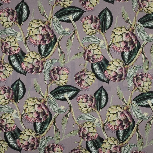 Verhees Textiles Canvas digital Artisokka, lavender
